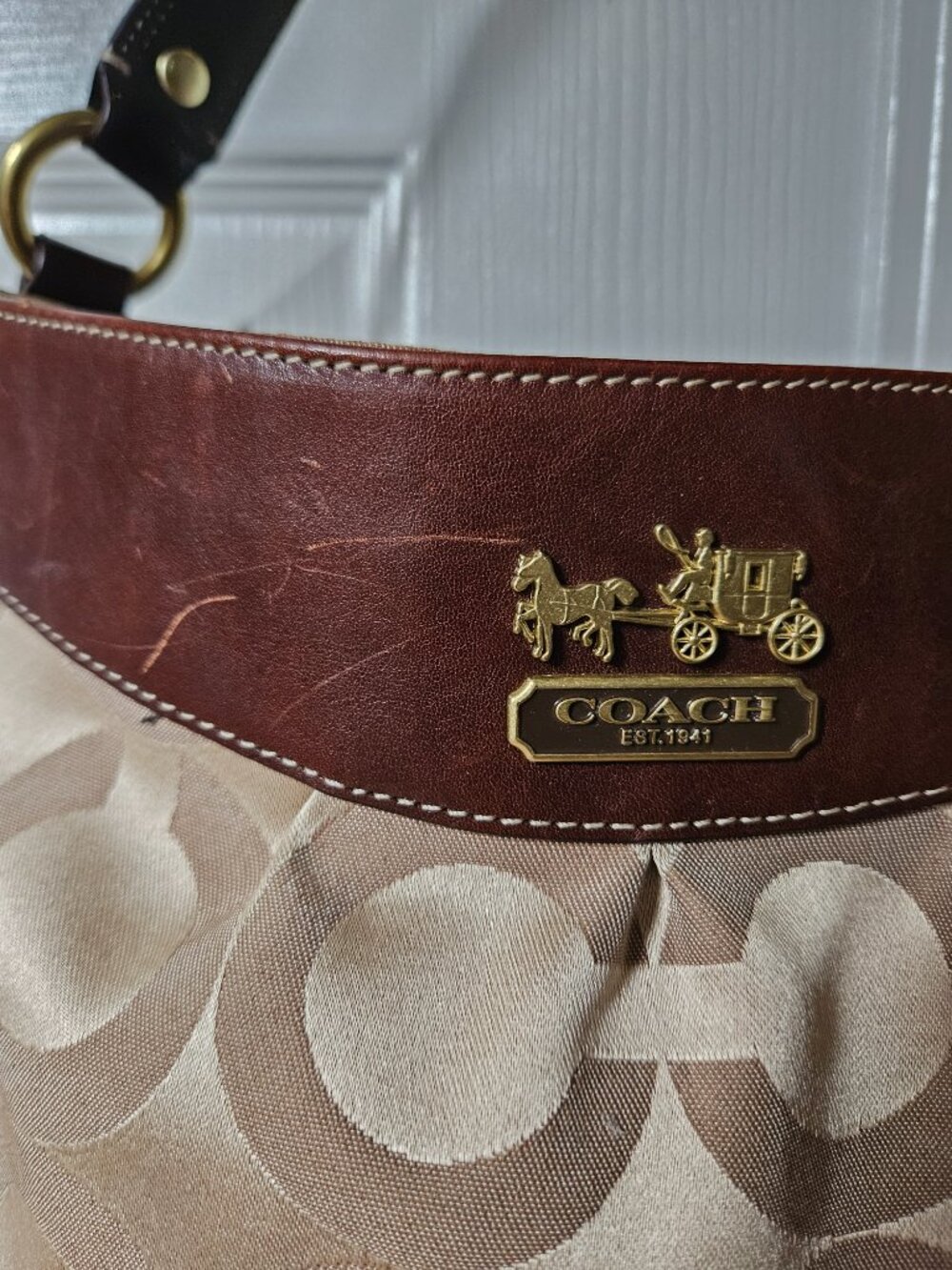 Authentic Coach Purse - Picture 5 of 5